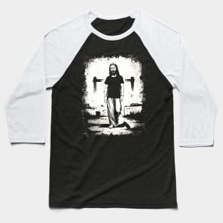 Jesus Walks With You Baseball T-Shirt